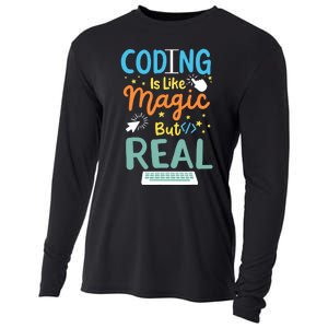 Coding Coder Computer Science Programming Cooling Performance Long Sleeve Crew