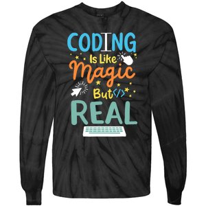 Coding Coder Computer Science Programming Tie-Dye Long Sleeve Shirt