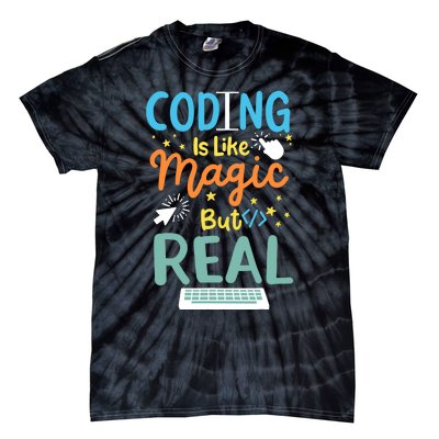 Coding Coder Computer Science Programming Tie-Dye T-Shirt