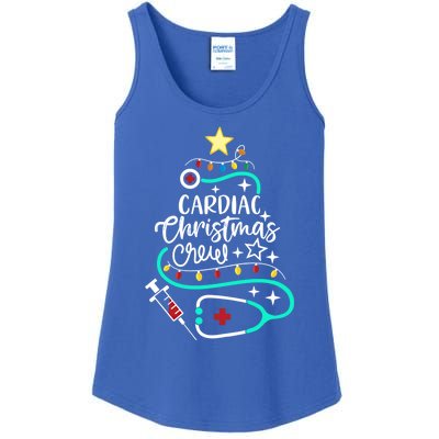 Cardiac Christmas Crew Cardiac Nurse Cardiac Techs Secretary Great Gift Ladies Essential Tank