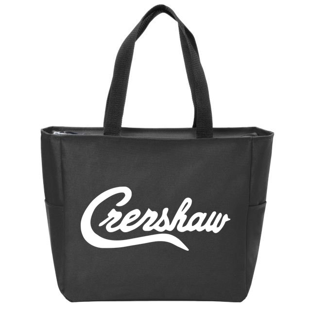 Crenshaw California Zip Tote Bag