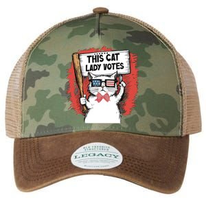 Cute Cat Legacy Tie Dye Trucker Hat