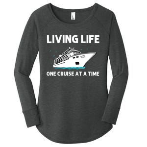 Cool Cruise Cruising Family Vacation Lovers Women's Perfect Tri Tunic Long Sleeve Shirt