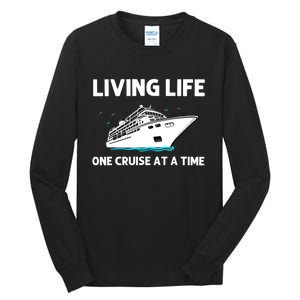 Cool Cruise Cruising Family Vacation Lovers Tall Long Sleeve T-Shirt