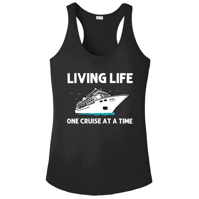 Cool Cruise Cruising Family Vacation Lovers Ladies PosiCharge Competitor Racerback Tank