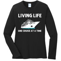 Cool Cruise Cruising Family Vacation Lovers Ladies Long Sleeve Shirt