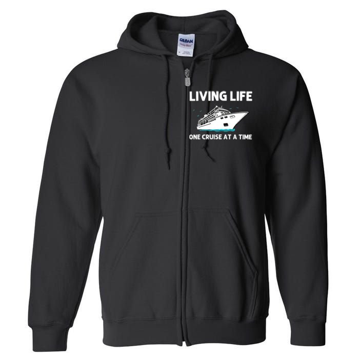 Cool Cruise Cruising Family Vacation Lovers Full Zip Hoodie