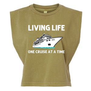 Cool Cruise Cruising Family Vacation Lovers Garment-Dyed Women's Muscle Tee