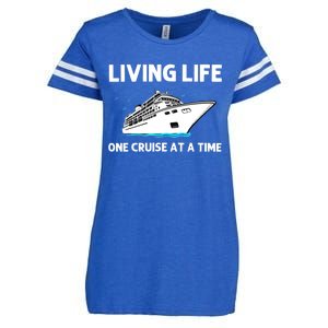 Cool Cruise Cruising Family Vacation Lovers Enza Ladies Jersey Football T-Shirt