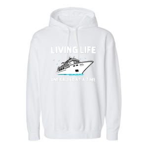 Cool Cruise Cruising Family Vacation Lovers Garment-Dyed Fleece Hoodie