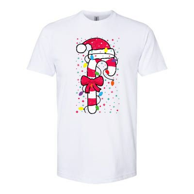 Candy Cane Crew Christmas Lights Family Matching Xmas Softstyle CVC T-Shirt