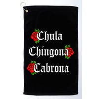 Chula Chingona Cabrona Mecican Golf Towel