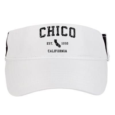 Chico California Ca Vintage Athletic Sports Design Hood Adult Drive Performance Visor