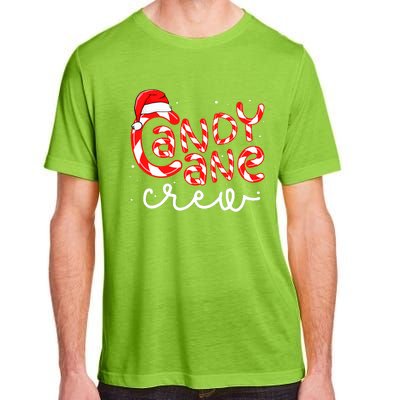 Candy Cane Crew Christmas Squad Xmas Family Matching Santa Adult ChromaSoft Performance T-Shirt