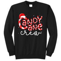 Candy Cane Crew Christmas Squad Xmas Family Matching Santa Sweatshirt