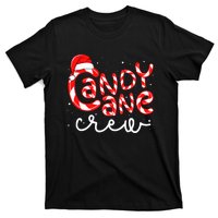 Candy Cane Crew Christmas Squad Xmas Family Matching Santa T-Shirt