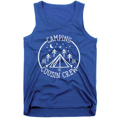 Camping Cousins Crew 2024 Family Reunion Matching Trip Cool Gift Tank Top