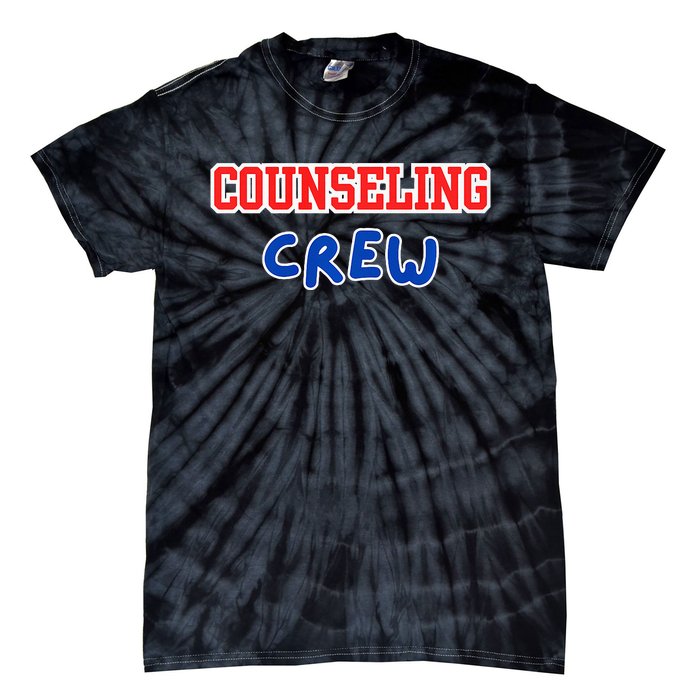 Counseling Crew Counselor Tie-Dye T-Shirt