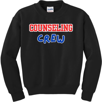 Counseling Crew Counselor Kids Sweatshirt