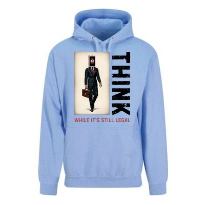 Conservative Cancel Culture Think While Its Still Legal Unisex Surf Hoodie