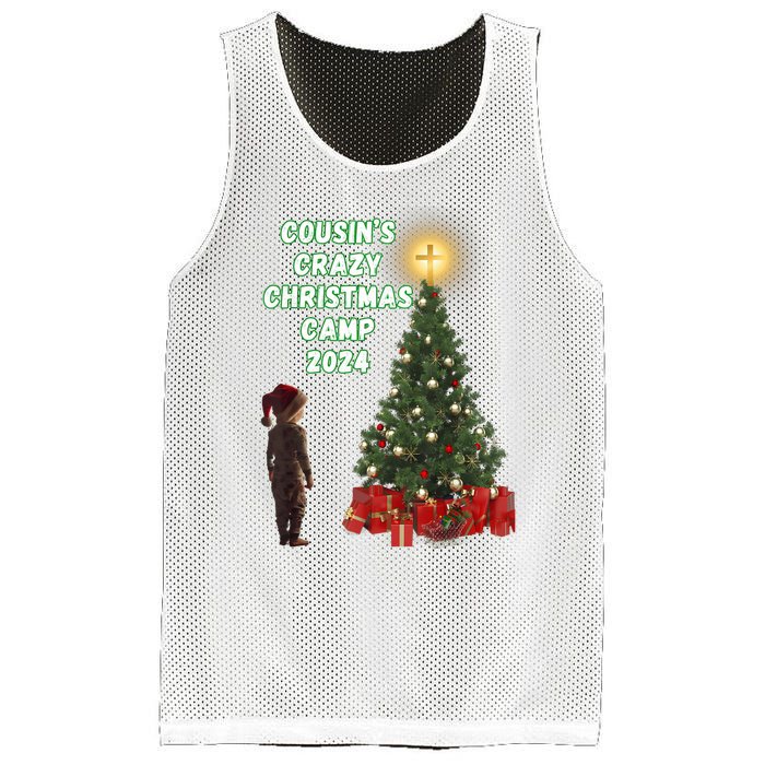 Crazy CousinS Christmas Mesh Reversible Basketball Jersey Tank