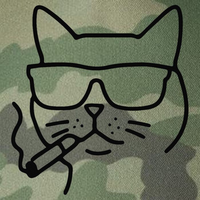 Cool Carthusian Cat With Cigarette And Sunglasses Legacy Tie Dye Trucker Hat