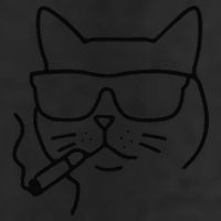 Cool Carthusian Cat With Cigarette And Sunglasses Cool Comfort Performance Bucket Hat