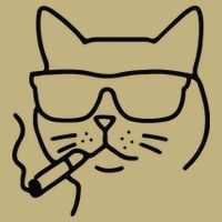 Cool Carthusian Cat With Cigarette And Sunglasses Performance Shirt