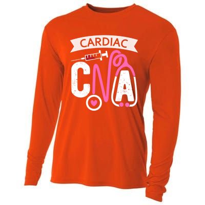 Cardiac Cna Certified Nursing Assistant Cardiovascular Nurse Cool Gift Cooling Performance Long Sleeve Crew