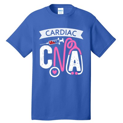 Cardiac Cna Certified Nursing Assistant Cardiovascular Nurse Cool Gift Tall T-Shirt