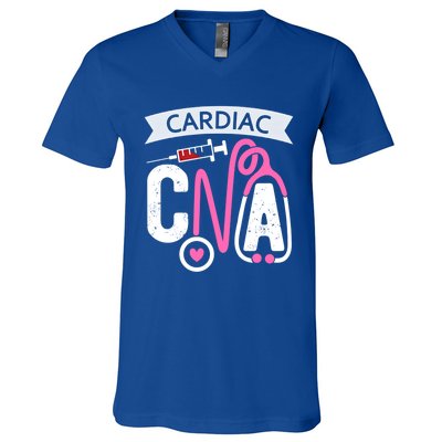 Cardiac Cna Certified Nursing Assistant Cardiovascular Nurse Cool Gift V-Neck T-Shirt