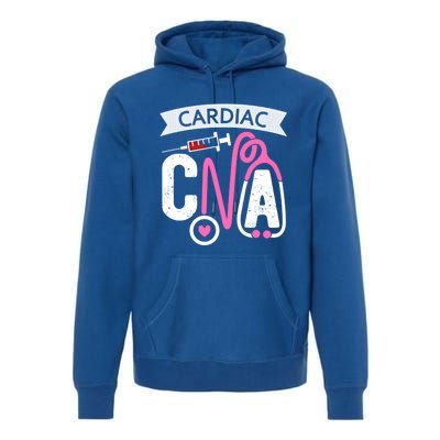 Cardiac Cna Certified Nursing Assistant Cardiovascular Nurse Cool Gift Premium Hoodie