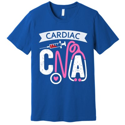 Cardiac Cna Certified Nursing Assistant Cardiovascular Nurse Cool Gift Premium T-Shirt