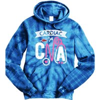 Cardiac Cna Certified Nursing Assistant Cardiovascular Nurse Cool Gift Tie Dye Hoodie