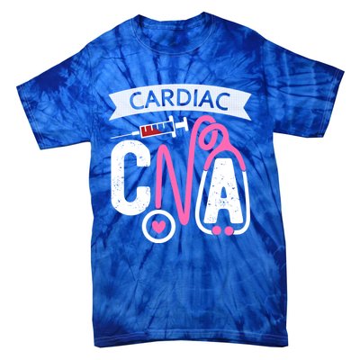 Cardiac Cna Certified Nursing Assistant Cardiovascular Nurse Cool Gift Tie-Dye T-Shirt