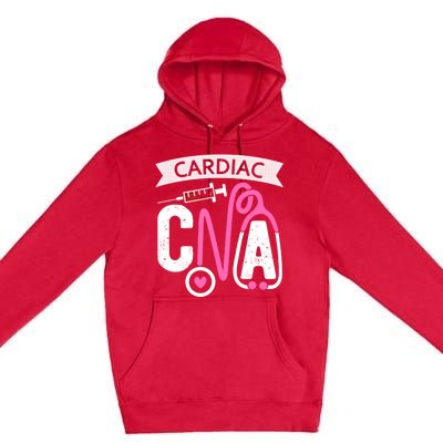 Cardiac Cna Certified Nursing Assistant Cardiovascular Nurse Cool Gift Premium Pullover Hoodie