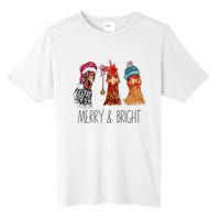 Cute Chickens Christmas Christmas Farm Animal Funny Holiday Tall Fusion ChromaSoft Performance T-Shirt