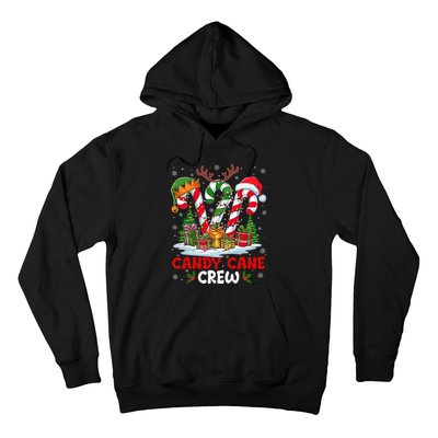 Candy Cane Crew Christmas Xmas Love Candy Hoodie