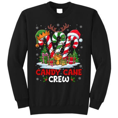 Candy Cane Crew Christmas Xmas Love Candy Sweatshirt