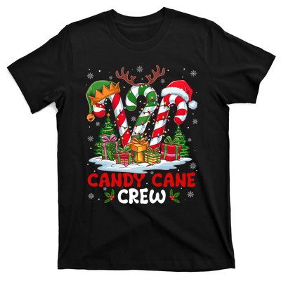 Candy Cane Crew Christmas Xmas Love Candy T-Shirt