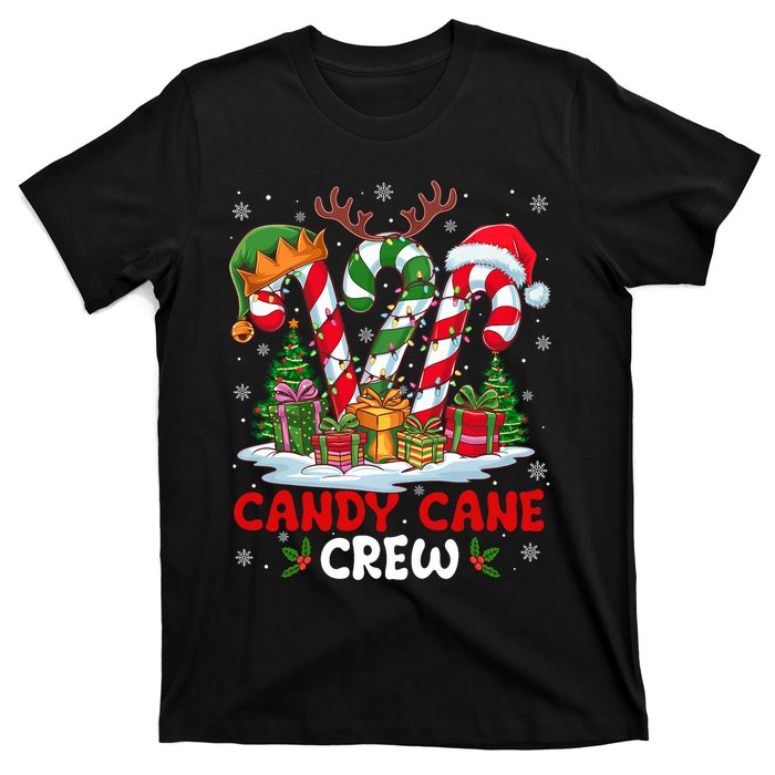 Candy Cane Crew Christmas Xmas Love Candy T-Shirt