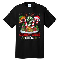 Candy Cane Crew Christmas Xmas Love Candy Tall T-Shirt