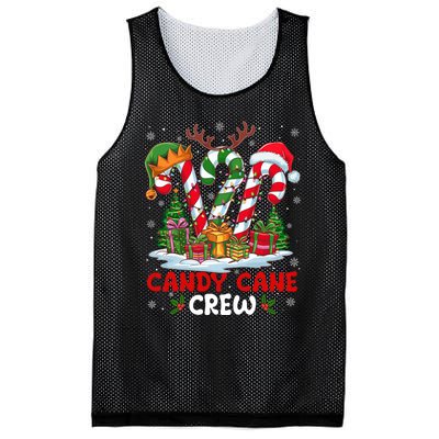 Candy Cane Crew Christmas Xmas Love Candy Mesh Reversible Basketball Jersey Tank