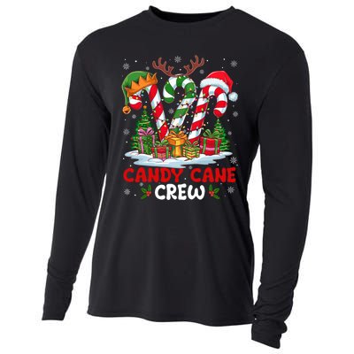 Candy Cane Crew Christmas Xmas Love Candy Cooling Performance Long Sleeve Crew