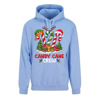 Candy Cane Crew Christmas Xmas Love Candy Unisex Surf Hoodie