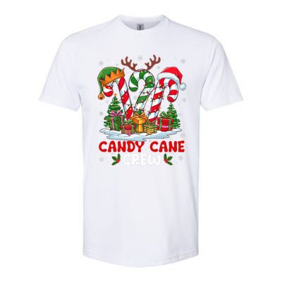 Candy Cane Crew Christmas Xmas Love Candy Softstyle CVC T-Shirt