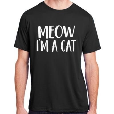 Cute Cat Costume for Halloween Adult ChromaSoft Performance T-Shirt