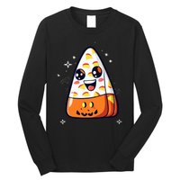 Cute Candy Corn Halloween Costume Kawaii Long Sleeve Shirt