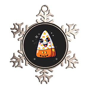 Cute Candy Corn Halloween Costume Kawaii Metallic Star Ornament