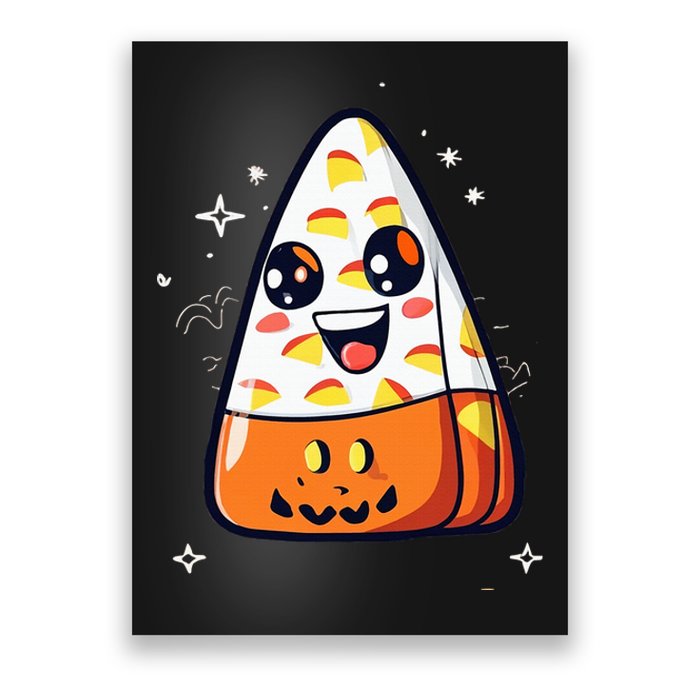 Cute Candy Corn Halloween Costume Kawaii Poster